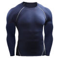 Compression Long Sleeve T Shirt Men Elastic Training T-shirt Gym Fitness Workout Tights Sport Jersey Athletic Running Shirt Men.
