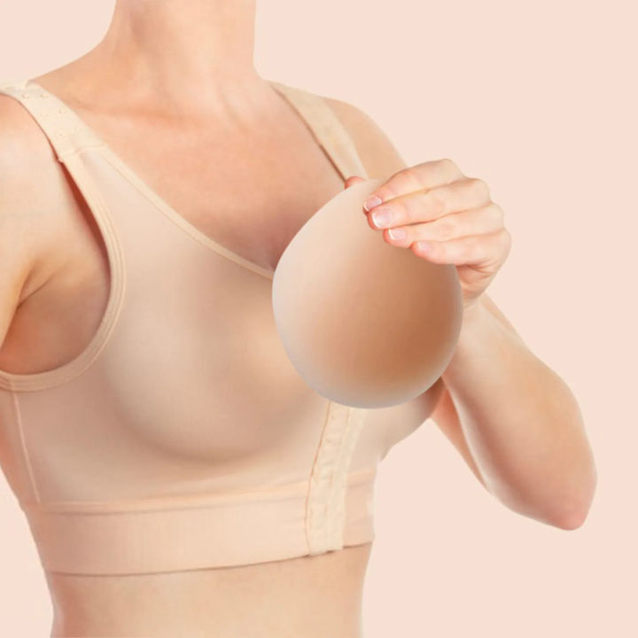 1Pack Non-allergic Bra Liner Nipple Covers for Women–Reusable Silicone No-Show Inserts, Comfortable Strapless Bra Invisible Bra