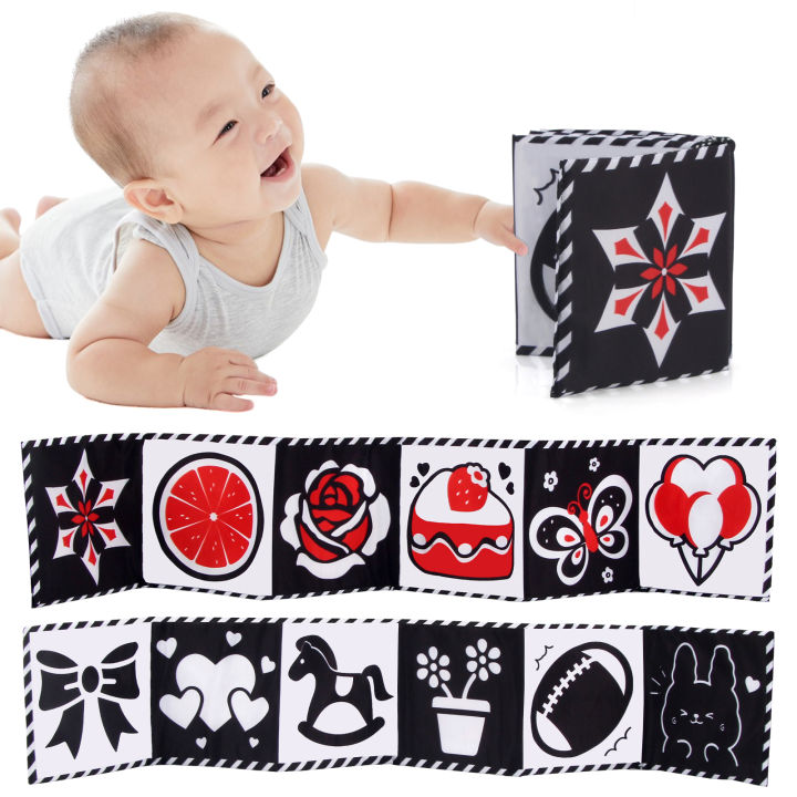 Sensory%20Cloth%20Book%20High%20Contrast%20Baby%20Toys%200M+%20Newborn%20Crib%20Toys%20Black%20and%20White%20Animal%20Cloth%20Books%20Montessori%20Baby%20Book%20-%20Image%208
