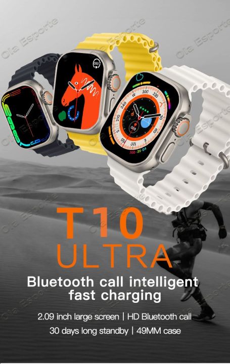 T10%20Ultra%20Smartwatch%202.09inch%20HD%20Big%20Screen%20Magnetic%20Wireless%20Charging%20Wacth%208%2049mm%20Smart%20Watch%20Bluetooth%20Call%20Sleep%20Monitor%20Men%20Women%20Watch%20-%20Image%205