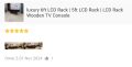 New luxury 6ft LCD Rack | 5ft LCD Rack | LCD Rack Wooden TV Console. 
