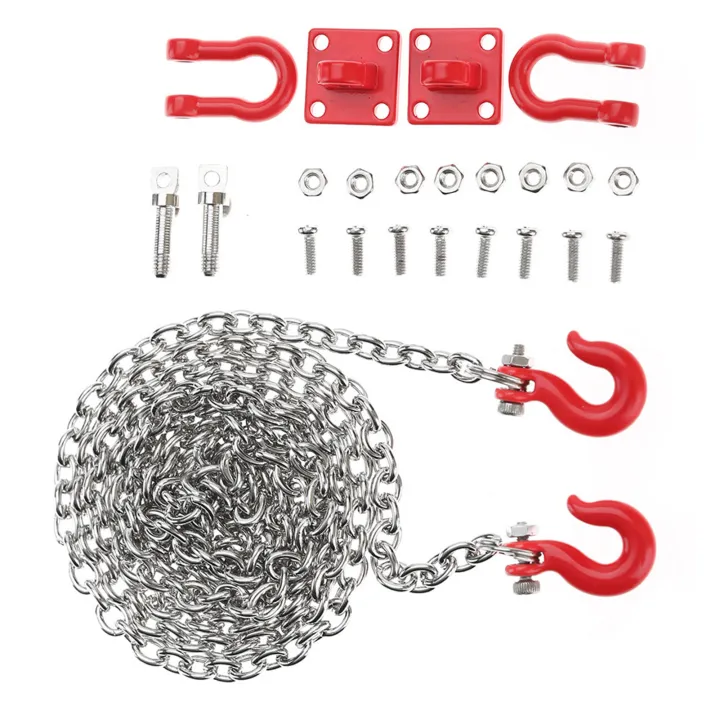 Rc Chain RC Tow Hook Chain U Shaped Rescue Tow Hook Trailer Chain Assemble Parts ...