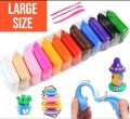 12 Colors Soft Super Light Clay Diy হাতে তৈরি খেলনার জন্য মডেলিং এয়ার ড্রাই ক্লে. 
