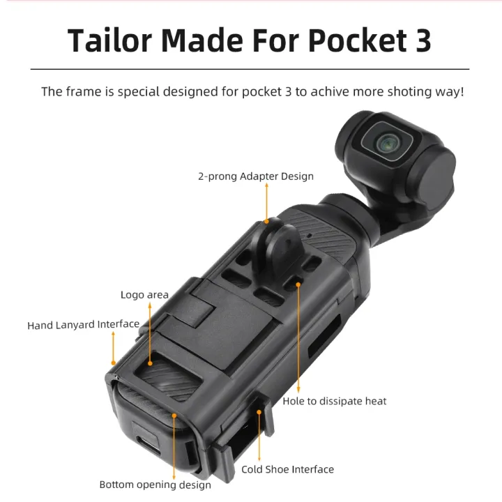 Flymile%20Adapter%20Frame%20for%20DJI%20Osmo%20Pocket%203%20Expansion%20Bracket%20Magnetic%20Protective%20Case%20Camera%20Photographic%20Accessories%20-%20Image%207