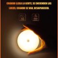 LED Smart Cabinet Lights with Human Body Sensor Emergency Automatic Lighting USB Rechargeable Wireless Magnetic Suction lightify. 