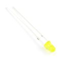 100pcs 3mm Yellow Color Led Light Indicator Bulbs Light Emitting Diode Round. 