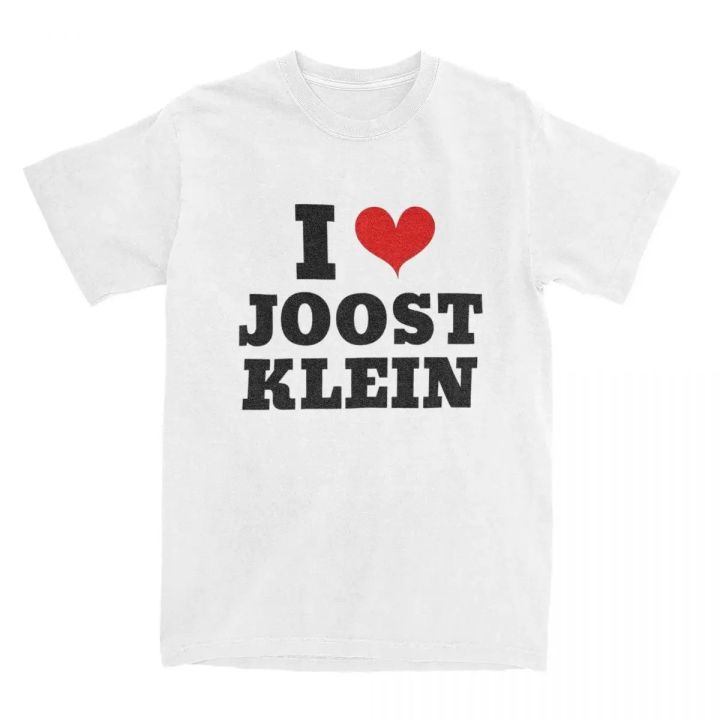 Women's shirt I Love Joost Klein filling retro short sleeved singer T-shirt O-neck classic clothing
