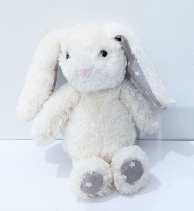 white rabbit soft stuffed plush toy imported high quality 9