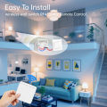Tuya Smart WiFi Switch For Lighting RF 433MHz Wireless Switch Smart Life APP Voice Control Work With Alexa  Home Alice. 