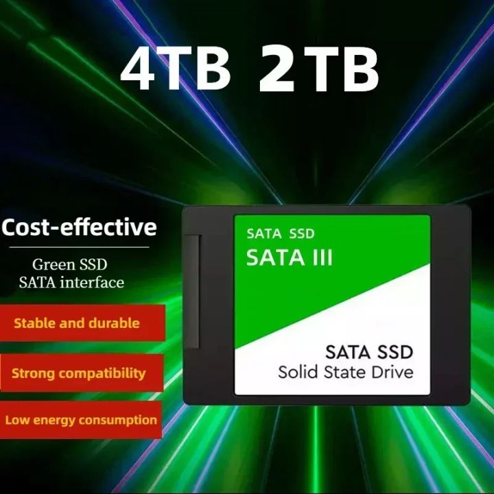 new 2.5Inch 2TB SATA SSD High Speed SSD 2TB Internal SSD M.2 SATA Interface 1TB Hard Drive For Laptop Computer Notebook