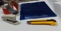 Pack of 50 Binding Sheets Blue Thick (X-ray sheets) A4 Size for Books Bindings and also used for multiple purpose...... 