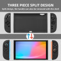 TPU Split Protective Case for Switch 2 Console Anti-Slip Full Silicone Cover Skin Sleeve Shell for Switch 2 Accessories.