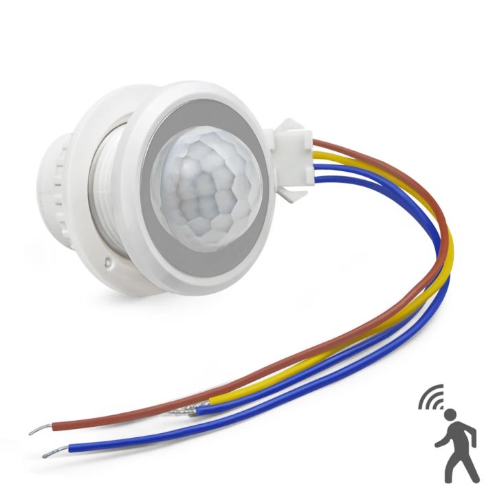 PIR Sensor Switch Motion Detector IR Infrared Induction Lamp Switch 220V 110V For LED Light Fluorescent Bulb Downlight