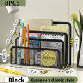 Papers Trays Notebook Stand Rack Desk 3-layer Black Metal Iron Mesh Holder for Magazine Document File Book Rack Organizer Office.