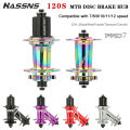 HASSNS PRO7 Mtb Hub 32 24 Holes Bearing Mountain Bike Freehub Rear Hub 32h 24h Noisy Cube Bicycle Bushings 12 11 10 9 8 7 Speed.