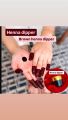 Henna dipper+ henna stencils | Henna dipper / Mehendi stencils |Mehendi stickers finger. 