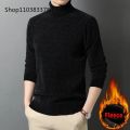 Men Turtleneck Sweater Casual Thick Men's Rollneck Knitted Sweater Warm Mens Jumper Woolen Sweater Male Outwear Knitwear 3XL 4XL. 