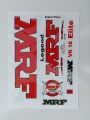 New 3D 2024 Latest MRF Legend Red Edition Top Quality Cricket Bat Sticker For Professional Players. 