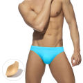 Men's Swim Mini Briefs beach pants Surfing Low-waist  Surfboard Solid Color Swimwear Padded Push-up Swimming swimsuits. 