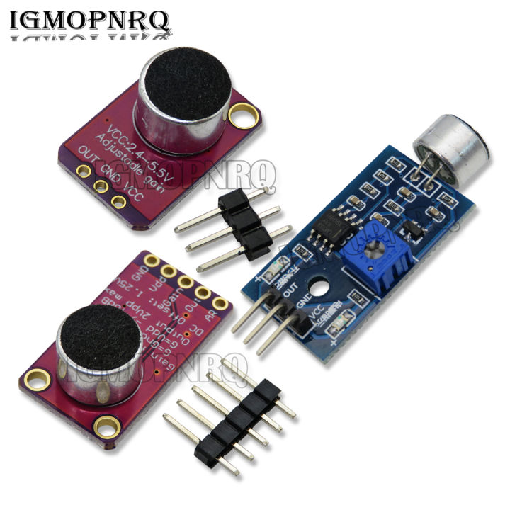 MAX4466 MAX9814 Sound Sensor Module Sound Control Sensor KY-037 Switch Detection Whistle Switch Microphone Amplifier For Arduino