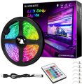 Rgb 3 colour Led Strip Light Water Proof RGB with Remote Control Color Changing 3528 - Complete Kit. 