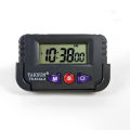 Taksun TS 613A Digital Table Clock with Calendar Display Stopwatch and Car Mount Option.