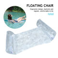 PVC Water Hammock Recliner Inflatable Floating Swimming Mattress Sea Swimming Ring Pool Party Toy Lounge Bed for Swimming.
