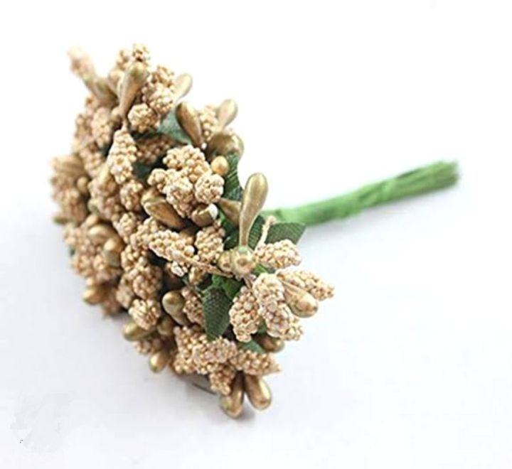 Artificial flower stamens/pollens for floral jewellery making(1 bunch).