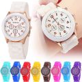 2025 New Brand Silicone Strap Quartz Watch for Women Casual Fashion Simple Wristwatch Montre Femme Clock Reloj Mujer. 