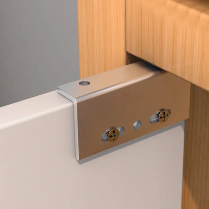 2pcs/4pcs%20Iron%20Right%20Angle%20Pivot%20Hinge%20Set%20For%20Wooden%20Doors%20%20Furniture%20Cabinets%20Installation%20With%20Screws%20Plastic%20Covers%20-%20Image%205