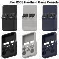 Silicone Protective Cover Anti-Scratch Washable Game Console Case Shockproof Sleeve Shell for R36S Handheld Game.