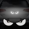 2pcs/Set Reflective Car Stickers - Improve Your Vehicle's Visibility and Safety with Devil Eye Stickers!. 