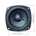 [Express delivery in Thailand] aura 3-inch full range speaker with magnetic foam edge 4Ω 10W 3-inch speaker, 3-inch mid tone flower, 3-inch subwoofer. 