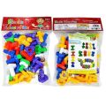 Kids Screwing Building Blocks Children Focus Screw Nut Shape Creative Mosaic Puzzle Toys for Children Plastic Educational Blocks. 