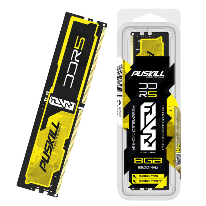 PUSKILL%20FUSE%20DDR5%20Desktop%20Memory%20RAM%2032GB%2016GB%208GB%201.1V%204800MHz%205600MHz%20PC5%20288-PIN%20UDIMM%20Memoria%20-%20Image%205