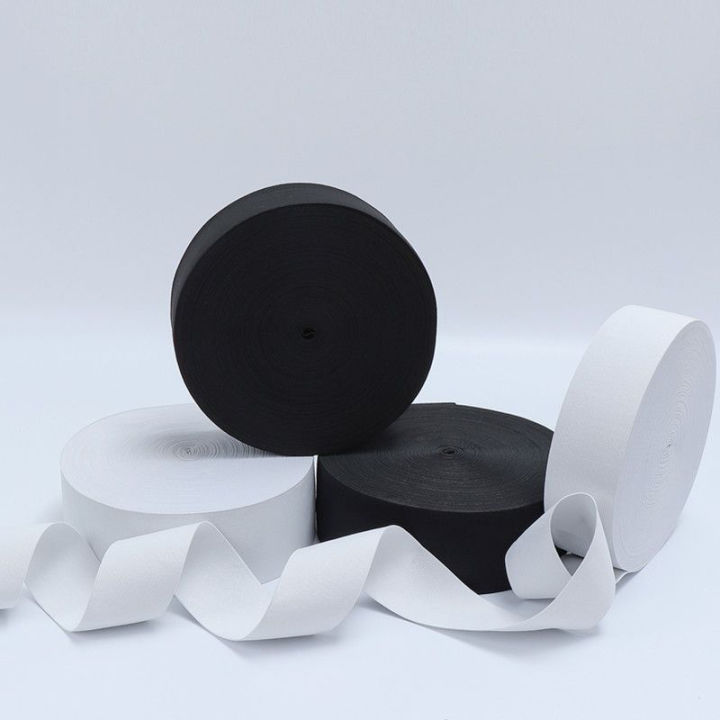 10M%20Flat%20Elastic%20Band%20Medium%20Thick%20Black%20White%20High%20Elasticity%20Waistband%20%20Band%20Garment%20Sewing%20Accessories%2020-50mm%20-%20Image%205