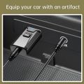 USB Bluetooth 5.0 Transmitter Receiver Mic 3 in 1 EDR Adapter Dongle 3.5mm AUX for TV PC Headphones Home Stereo Car HIFI Audio.