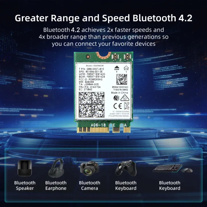 For%20Intel%208265%20AC8265%208265NGW%20NGFF%20for%20M.2%20867M%20Wifi%20Card%20WIFI%20Bluetooth-Compatoble%204.2%20Network%20Adapter%20Dual%20Band%20For%20Win7/10/11%20-%20Image%202