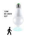E27 LED Bulb PIR Motion Sensor 110V 220V 12W 15W 18W Dusk Dawn LED Light Lamps Spotlights Night Light For Home Stair Hallway. 