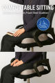 Memory Foam Seat Cushion Tailbone Sciatica Back Pain Relief Comfort Office Chair Car Seat Cushion Non-Slip Orthopedic MemoryFoam.
