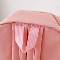 Autumn New Canvas Backpack Women's Korean Version Large Capacity Five-Piece Set Middle School Student Backpack College Student S.