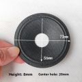 3 Inch 73mm Pure Paper Cone Speaker Repair Replacement Diaphragm, 20coil Spot Pattern 2PCS. 