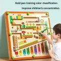 Magnetic Maze 2-in-1 STEM Toy for Ages 3-6, Develops Fine Motor Skills & Concentration.