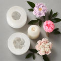 3pcs Creative Flower Clay Handmade Romantic Holiday Decoration Austin Rose Peony Silicone Mold. 