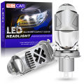 Dual Lens H4 LED Headlight Mini Projector Lens LED H4 Auto Lamp Automobile Headlight Hi/Low Beam Light 140W 30000LM Plug& Play. 