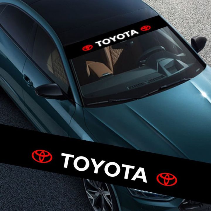 Car%20Front%20Rear%20Window%20Sticker%20Waterproof%20Sunshade%20Windshield%20Decal%20For%20Toyota%20-%20Image%203