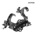 Stage light hook folding clamp aluminum truss pipe clamp load-bearing 200 kg suitable for 230W beam light accessories. 