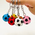 Mini Football Keychain / Soccer Ball Keychain – Sports Key Ring for Kids, Gifts, Rewards & Party Favors. 