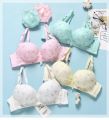 Gathering Show Large French Underwear Women Collect Side Breasts Upturned Bra Without Steel Ring Underwear Set. 