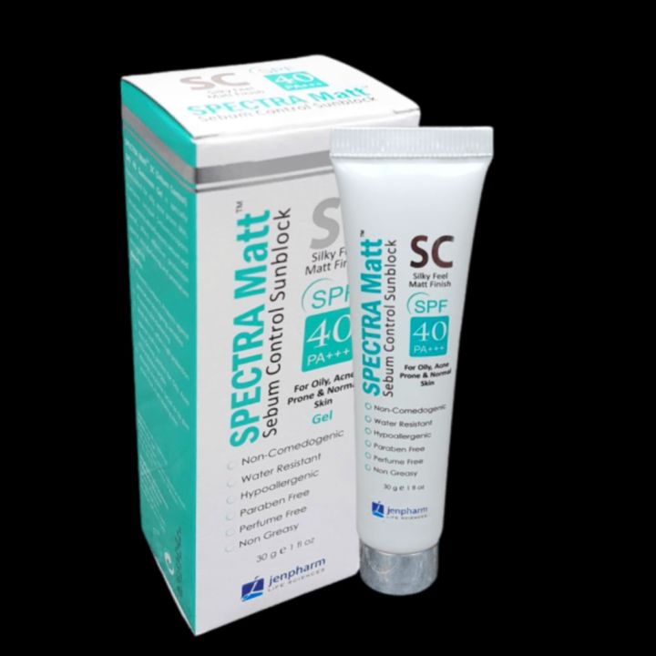 Spectra Matt Sebum Control Sunblock SPF 40 for men and women